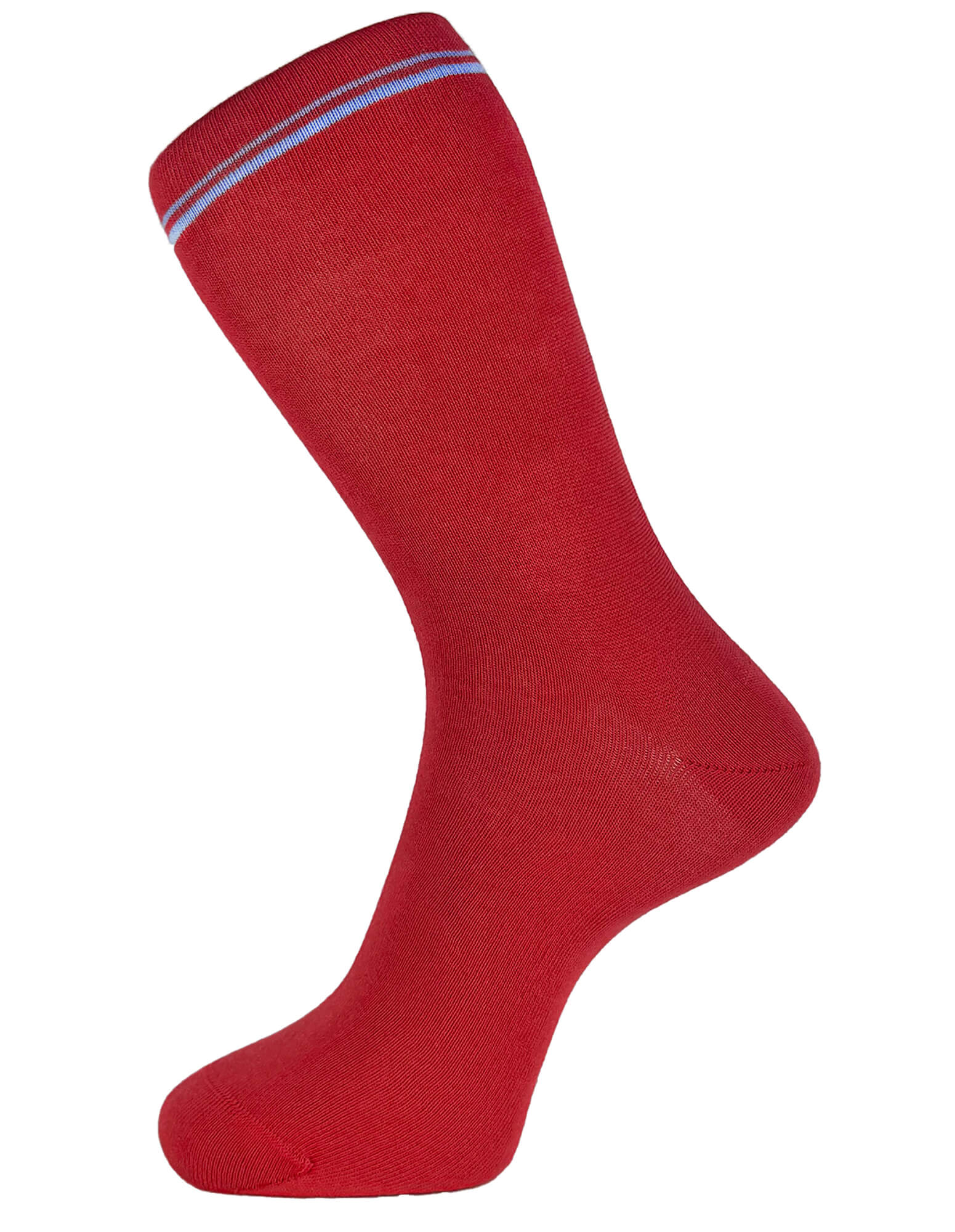 DÉCLIC Volleyball Socks for Women & Men - Breathable Performance Socks for Sports, Gym, and Outdoor Activities - Red