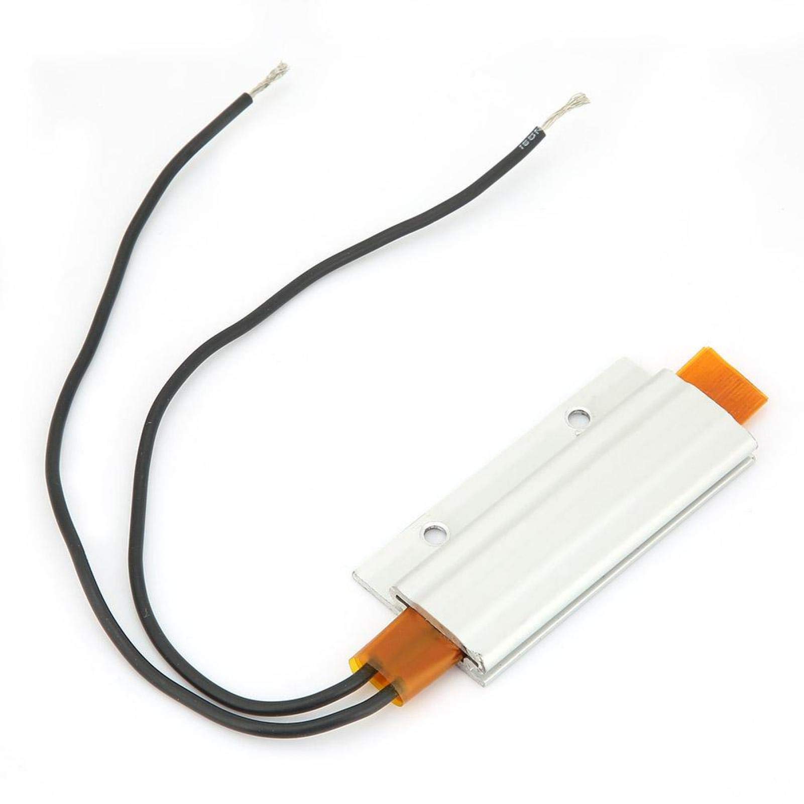 12V 60℃ Mini Aluminum Heating Plate - 60x28x7mm Thermostat Heater for Circuit Insulation & Air Heating | Perfect for DIY Electronics, 3D Printer Beds, and Small Appliance Repairs
