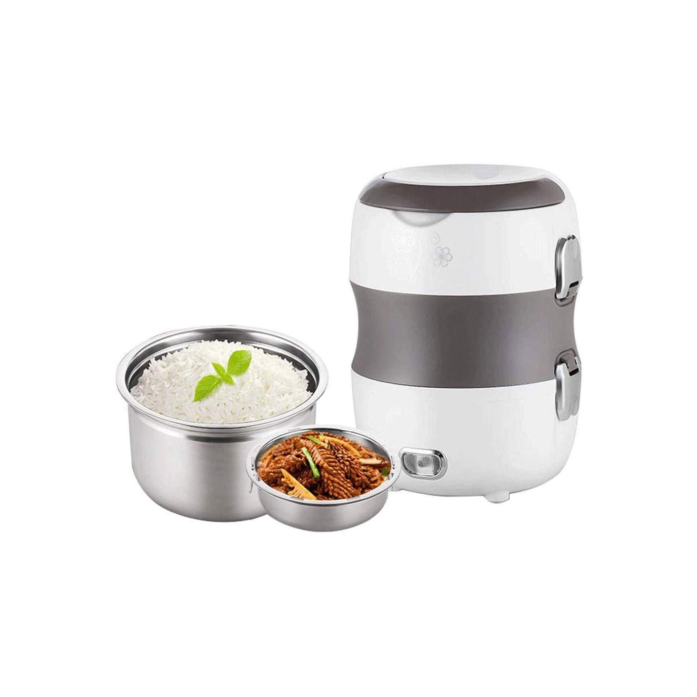 QPLKKMOI Portable Electric Lunch Box - Leakproof Food Warmer & Heater for Office, Travel, School | Bento Box for Hot Meals On-The-Go