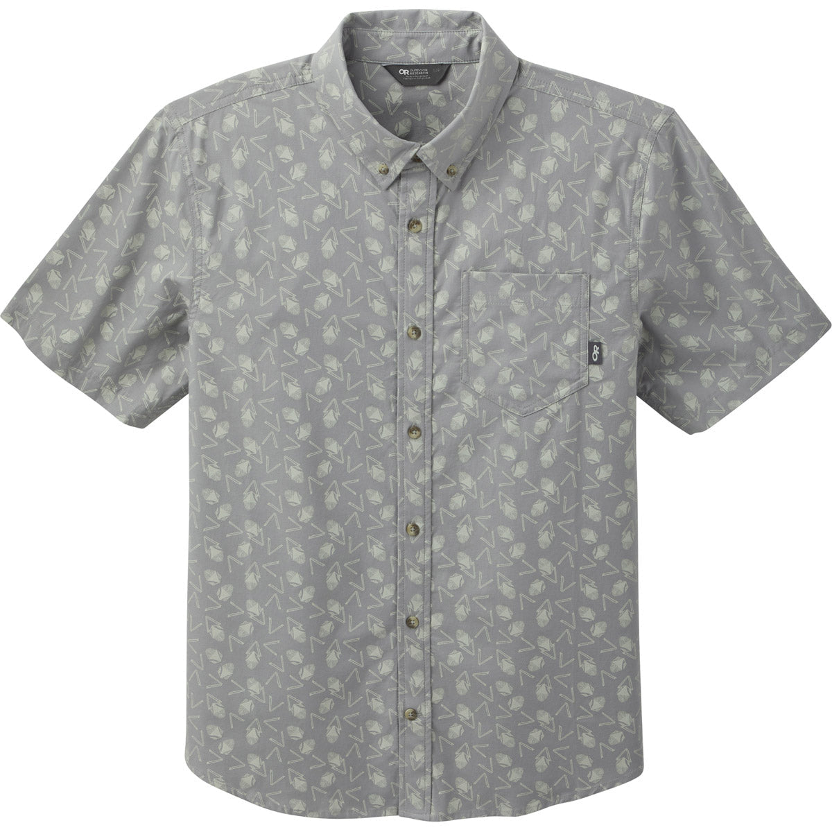 Men's Janu Short Sleeve Shirt - Breathable Cotton Casual Button Down for Summer | Perfect for Office, Outdoor & Vacation Wear