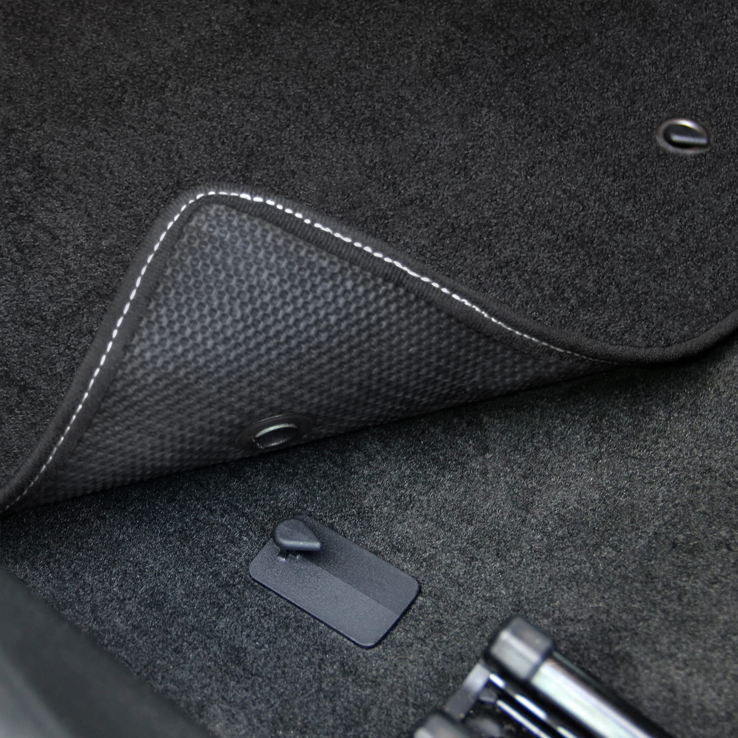 Premium Custom-Fit Carpet Floor Mats for 2003-2005 Honda Civic Hybrid 4-Door - Luxury Car Floor Liners (Black, 3-Piece Set) | All-Weather Protection & Enhanced Interior Style