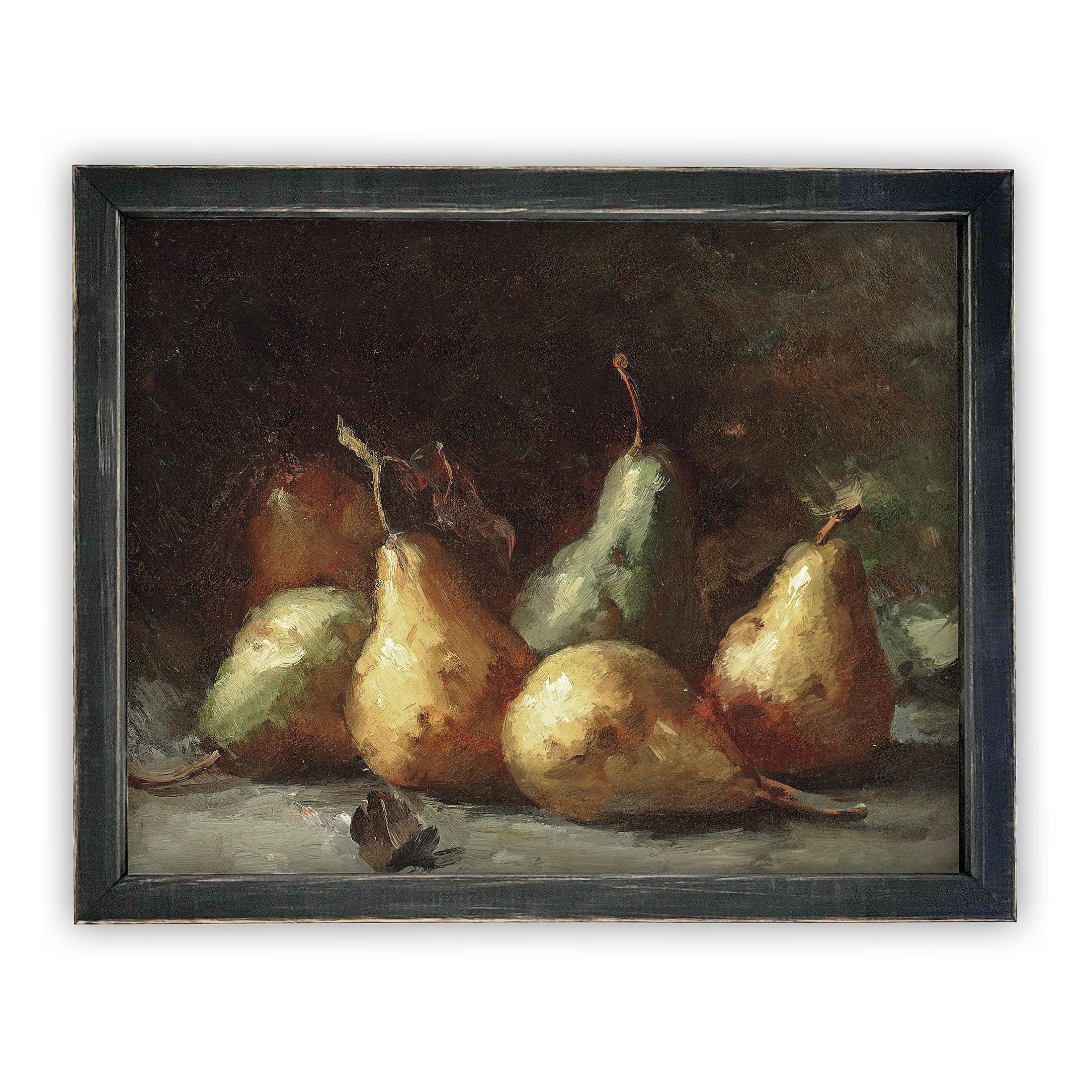 Farmhouse Print Framed Canvas Wall Art - Rustic Home Decor for Living Room, Bedroom & Kitchen | ST 605