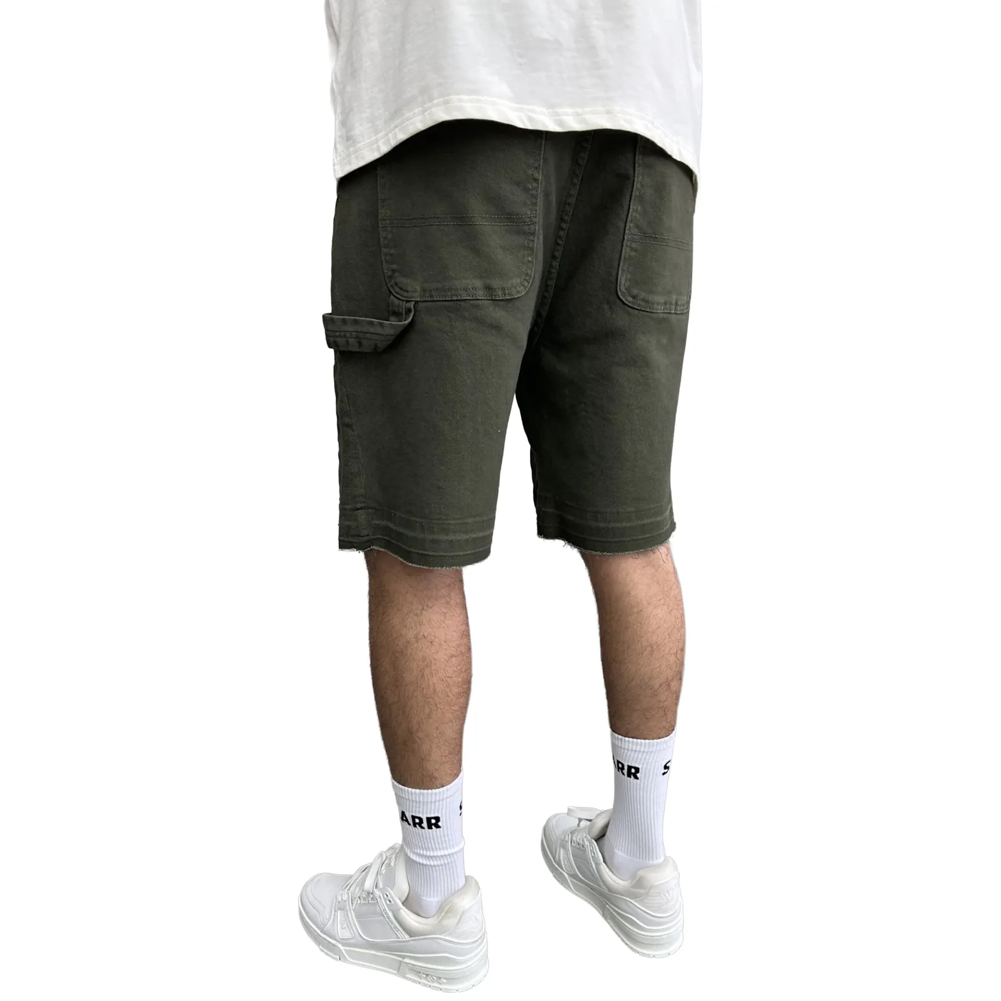 SIARR Rio Green Shorts for Men - Lightweight Quick-Dry Outdoor Running & Hiking Shorts - Perfect for Gym, Travel & Summer Adventures