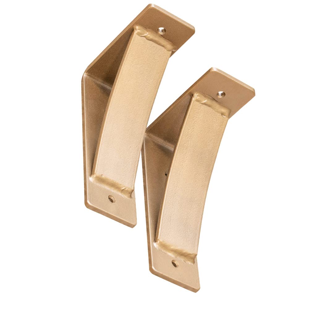 Heavy Duty Steel Shelf Brackets (2 Pack) - 5