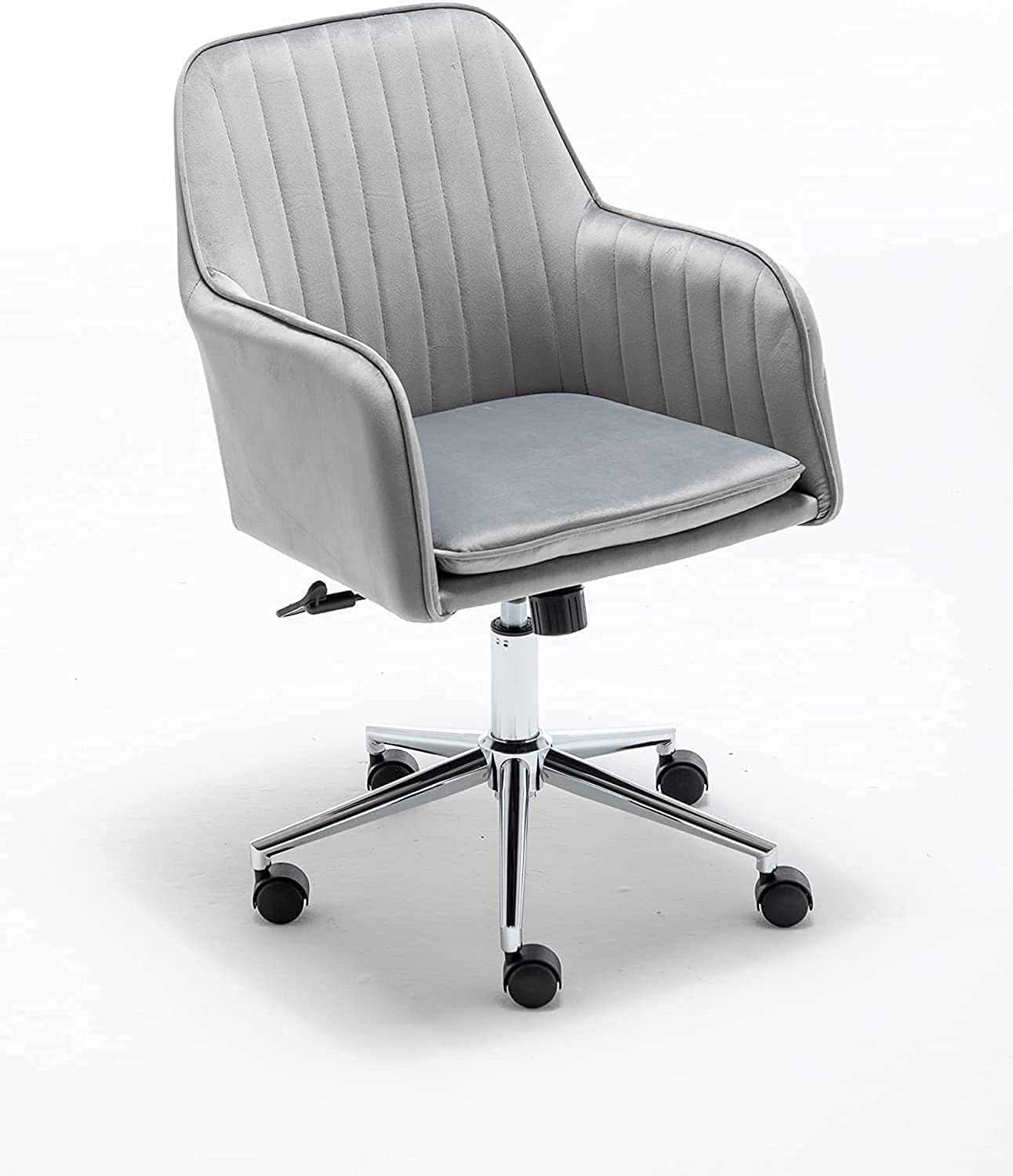 Premium Salon Chair with Booster Seat - High-End Reclining Hair Stylist Chair, Velvet Fabric Salon Equipment for Home & Office, 400 Lbs Weight Capacity - Perfect for Hair Salons, Barber Shops & Home Styling Stations
