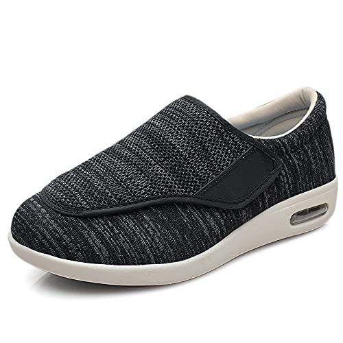 **Men's Diabetic Shoes for Pain Relief – Wide Width Orthopedic Slippers with Adjustable Closure, Non-Slip & Lightweight – Ideal for Elderly, Swollen Feet, Diabetic & Edema Patients – Perfect for Walking, Home & Daily Comfort**