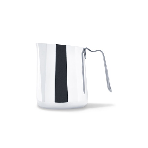 Fellow Eddy Milk Frothing Pitcher - 12oz Stainless Steel Milk Steamer for Latte Art & Coffee Baristas | Perfect for Home Espresso Machines & Professional Coffee Shops