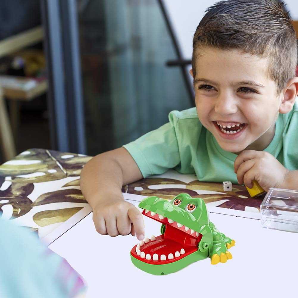 Best Crocodile Teeth Game for Kids - Fun Alligator Dentist Toy with Biting Action, Exciting Family Board Game for Parties & Preschool Learning Activities