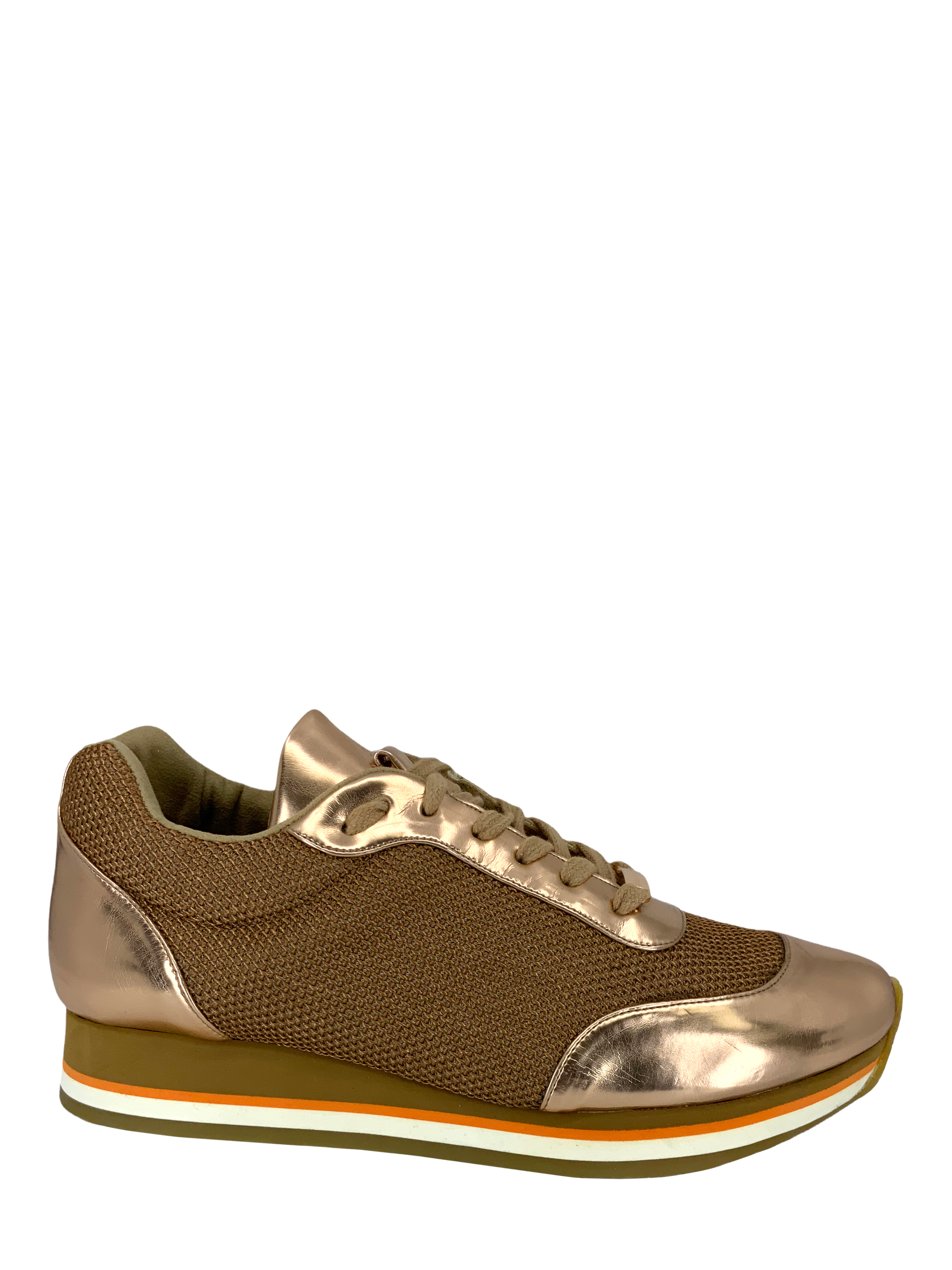 Stella McCartney Women's Mesh Sneakers Size 8 | Breathable Lightweight Running Shoes for Women | Perfect for Gym, Jogging & Casual Wear