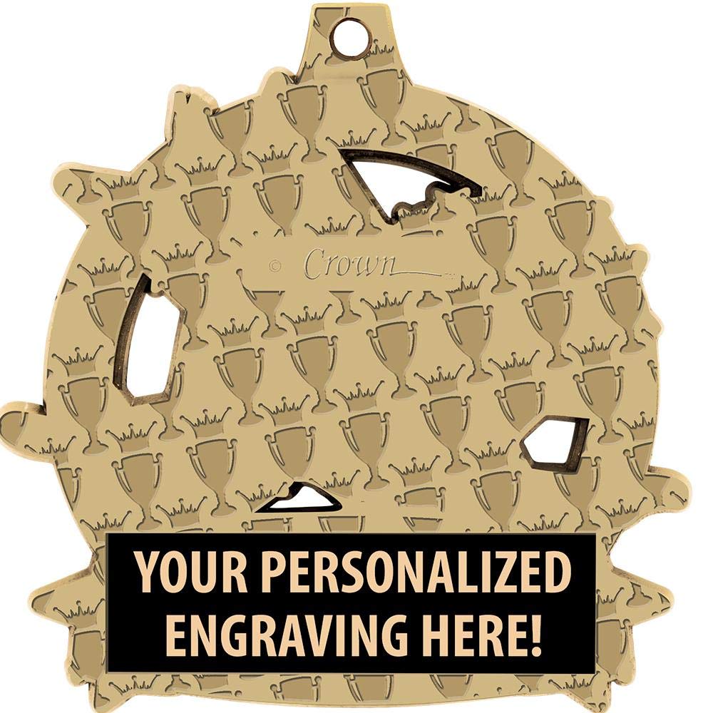 Custom Male Dance Medals - 2 1/4