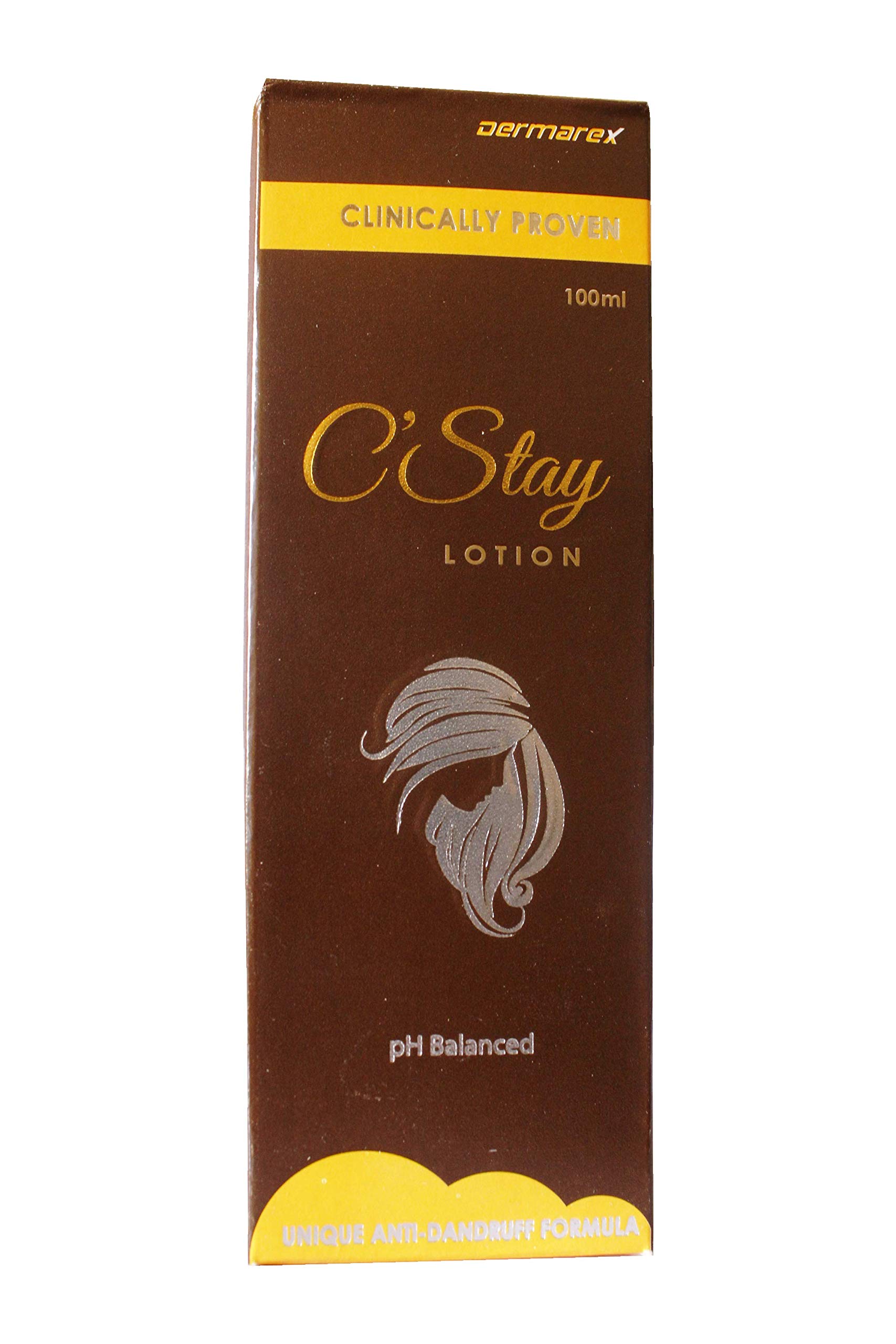 Cstay Anti Dandruff Overnight Lotion (100ml) - Scalp Treatment for Men & Women | Fast Relief for Itchy, Flaky Scalp | Perfect for Nighttime Use & Travel