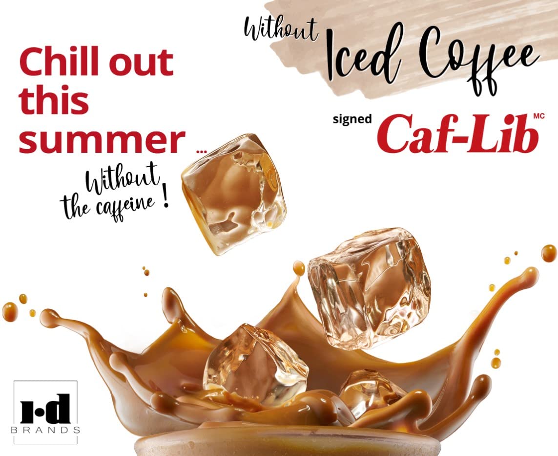 Organic Caf-Lib Coffee Substitute - 5.29 Oz | Caffeine-Free Herbal Beverage | Perfect for Morning Routine, Pregnancy & Healthy Lifestyle