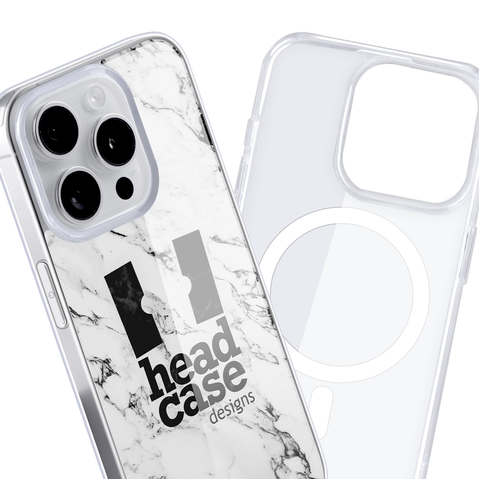 Officially Licensed Micklyn Le Feuvre Two Rabbits Folk Art iPhone 15 Plus Case - Soft Gel Phone Cover with MagSafe Compatibility - Cute Animal Pattern Protective Case for Work, Travel & Everyday Use