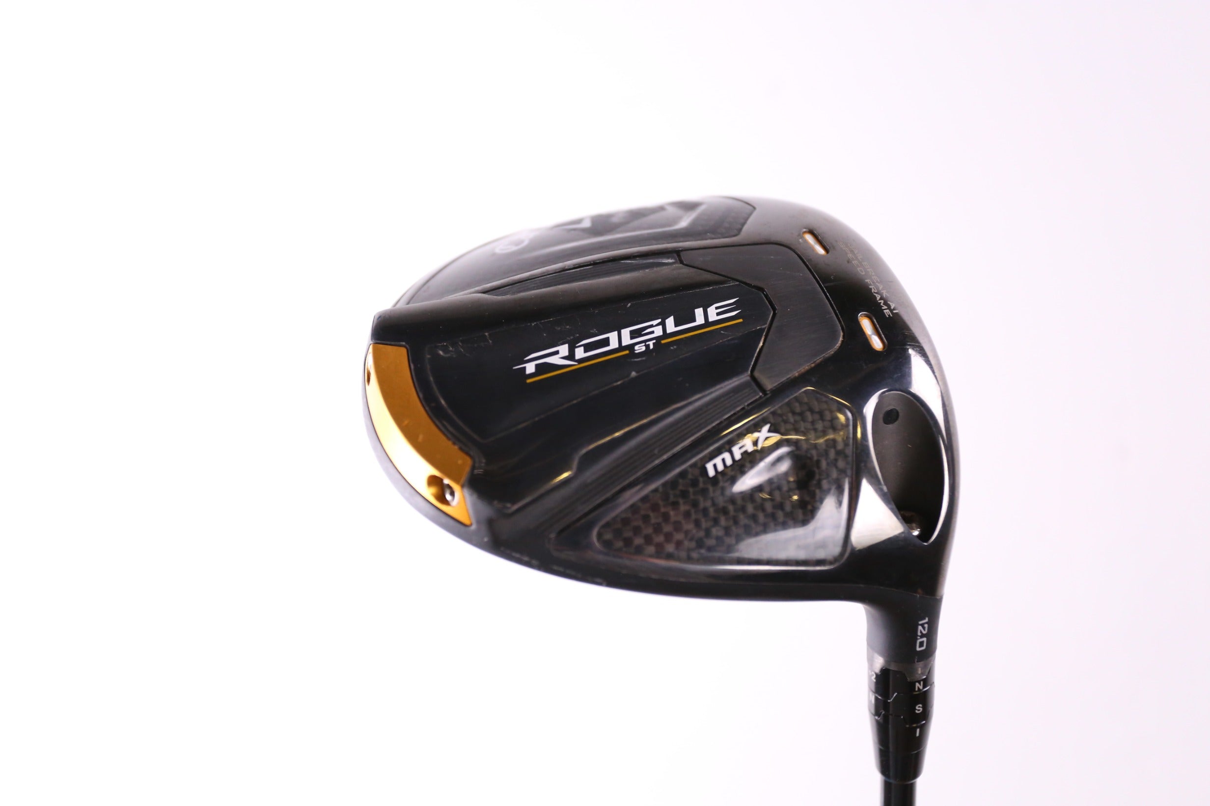 Used Callaway Rogue ST MAX Driver 12° Regular Flex Right Handed Golf Club - Mitsubishi Tensei Blue AV Shaft for Men | Perfect for Improving Distance & Accuracy on the Course