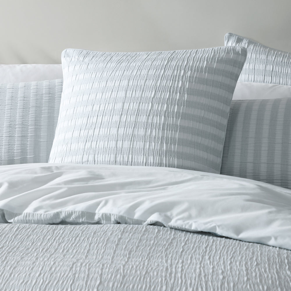 Emmet Sage Quilt Cover Set - Super King Size | Premium Cotton Bedding for Master Bedroom & Guest Room