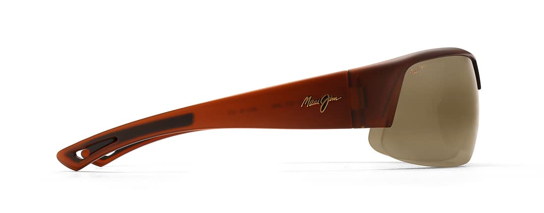 Maui Jim Men's Switchbacks Polarized Shield Sunglasses - UV Protection, Anti-Glare for Driving, Fishing & Outdoor Activities