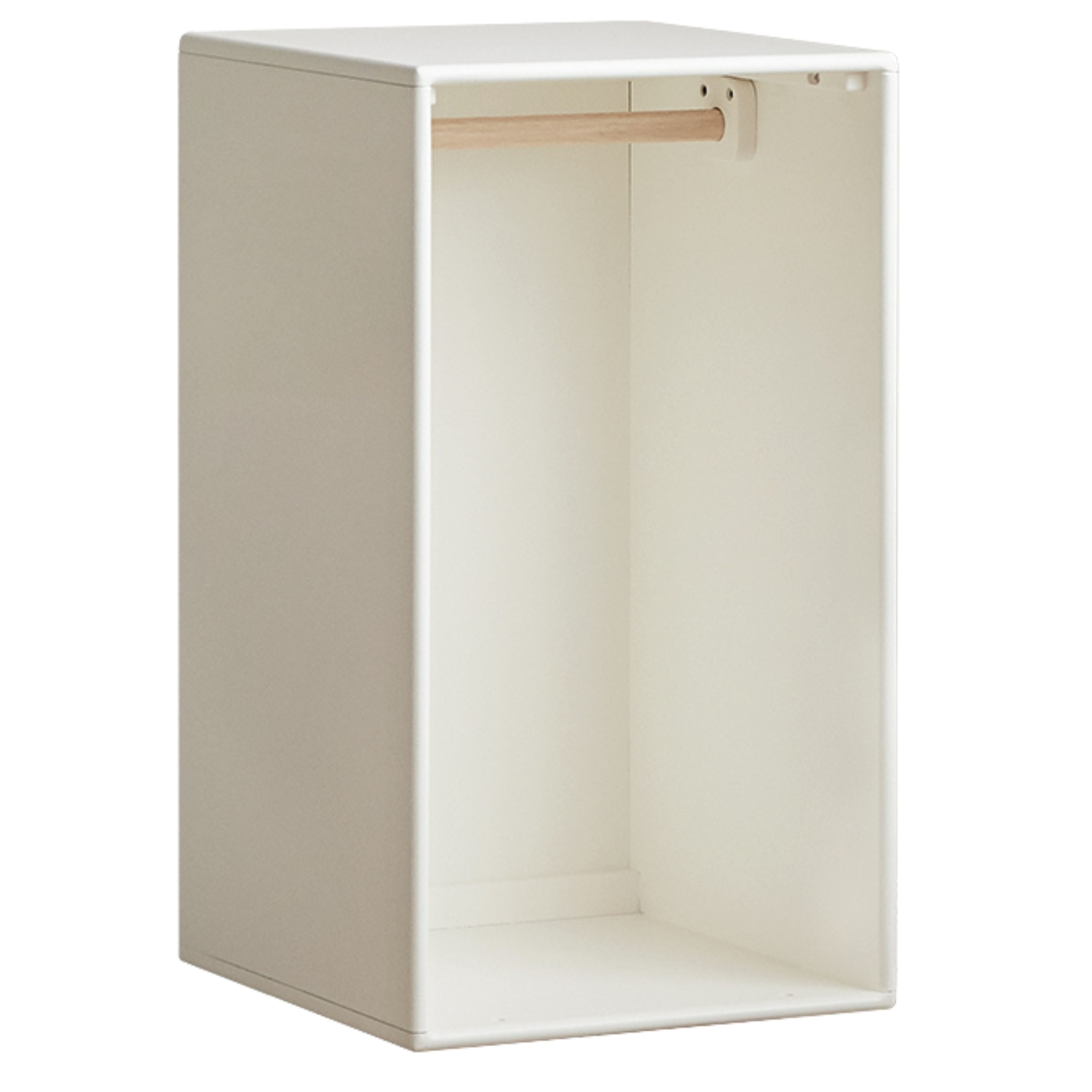 Solid Wood Beech & Rubber Kids Wardrobe - Multi-Functional Storage Cabinet for Bedroom, Nursery, and Playroom Organization