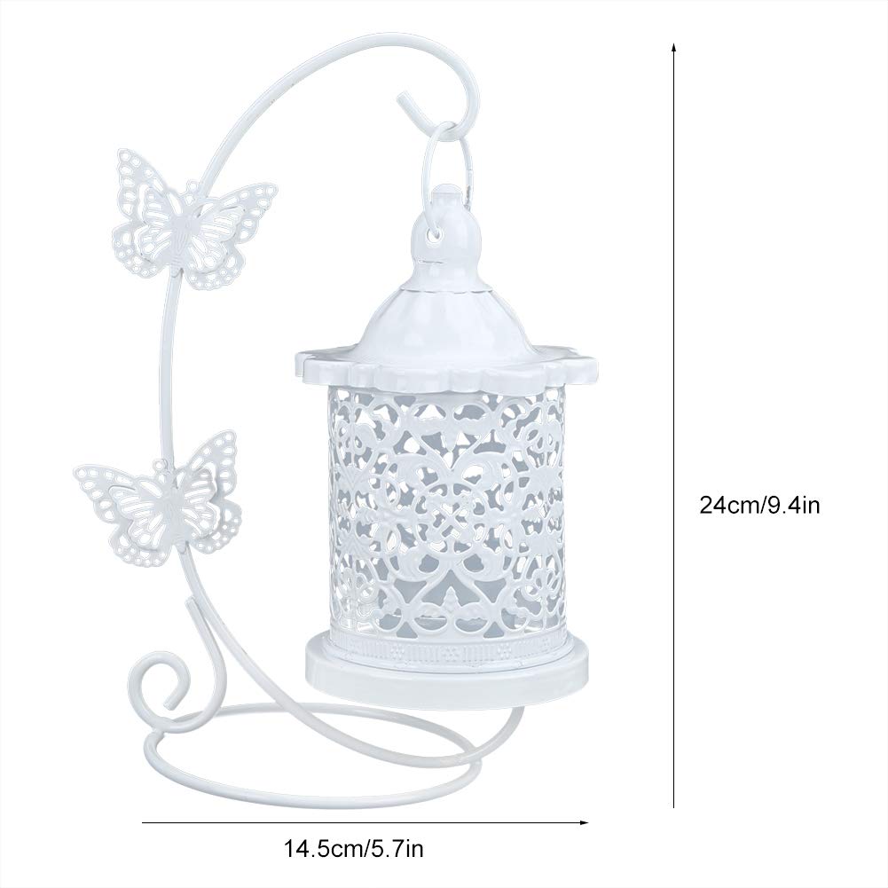 Bird Cage Candle Holder - Hollow Hanging Decorative Lantern for Home Table Centerpiece, Wedding & Baby Shower Decor - European Style Household Ornament (Perfect for Romantic Dinners, Garden Parties & Boho Home Decor)