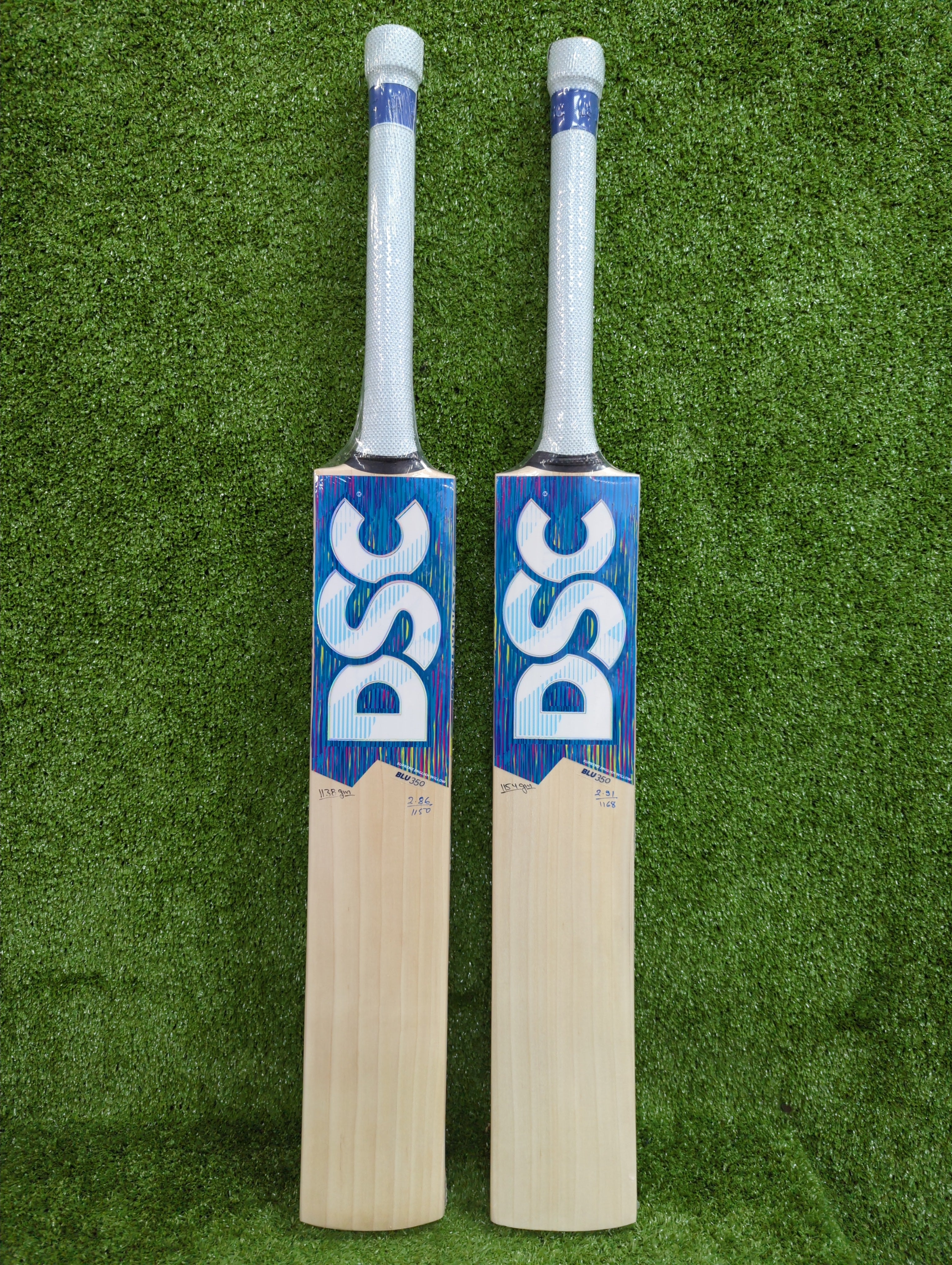 Premium DSC Blu 350 English Willow Cricket Bat for Adults - Perfect for Professional Matches & Training Sessions