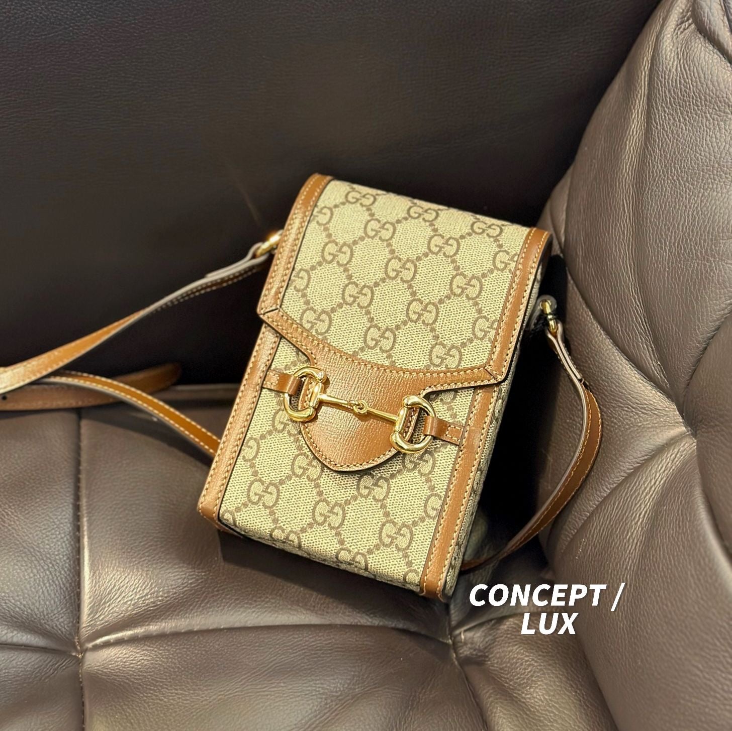 GUCCI HORSEBIT 1955 Mini Bag - Luxury Leather Shoulder Bag for Women | Perfect for Date Night, Parties & Everyday Use