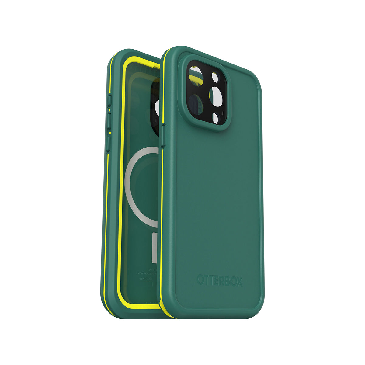 Otterbox Frē MagSafe Protective Case for iPhone 15 Pro Max - Shockproof & Wireless Charging Compatible - Perfect for Outdoor Adventures, Work & Everyday Use