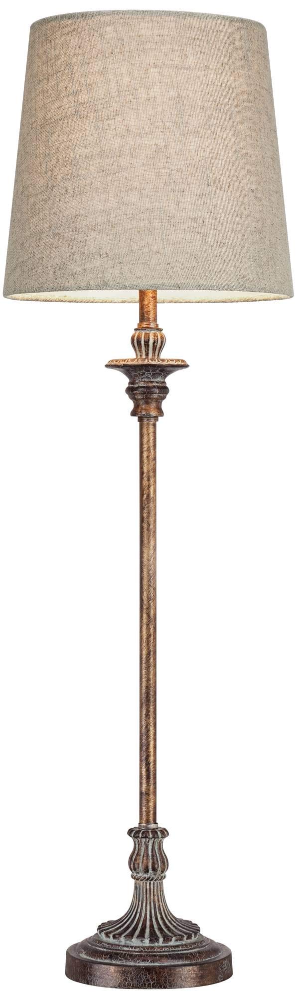 Regency Hill Bentley Traditional French Country Style Buffet Table Lamps - Set of 2, 31.5