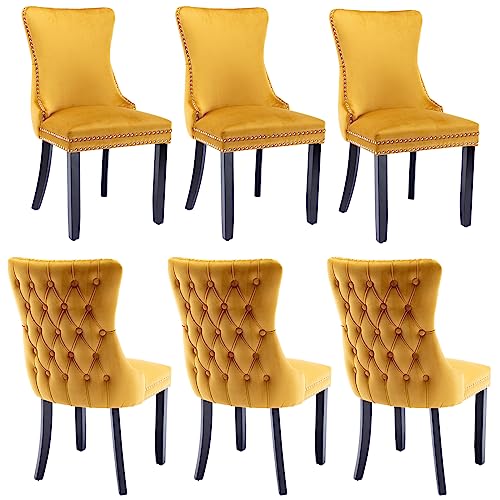Golden Yellow 3 Pair