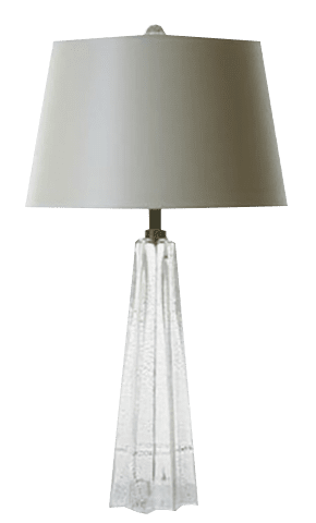 Silver Leaf Clear Umbrella Lamp - Elegant Home Decor for Living Room, Bedroom, or Outdoor Patio Lighting