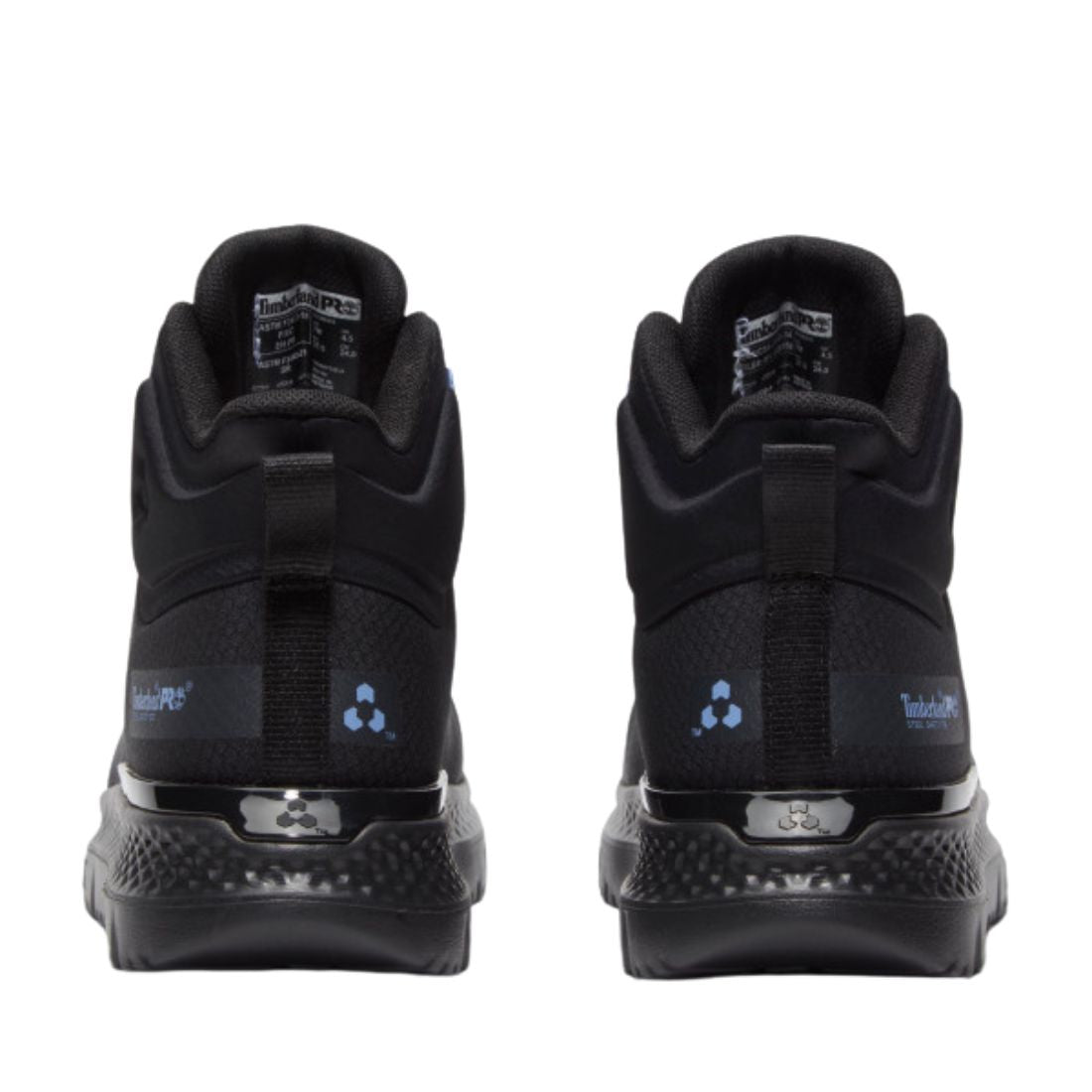 Timberland PRO Intercept TB0A67T3EL0 Women's Steel Toe Athletic Work Shoes - Black | Slip-Resistant & Comfortable for Construction, Warehouse & Outdoor Jobs
