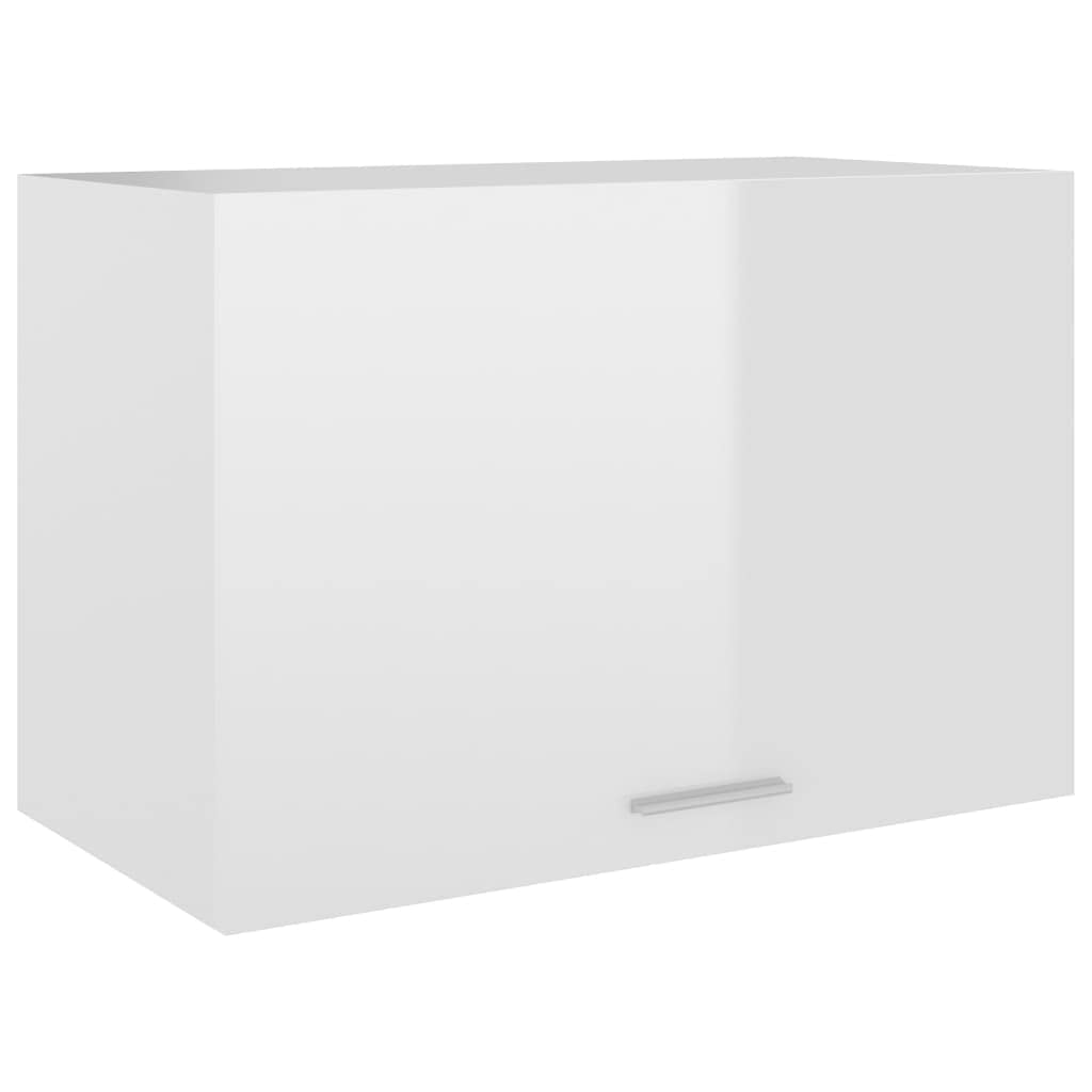 vidaXL White Engineered Wood Wall Mounted Cabinet 23.6