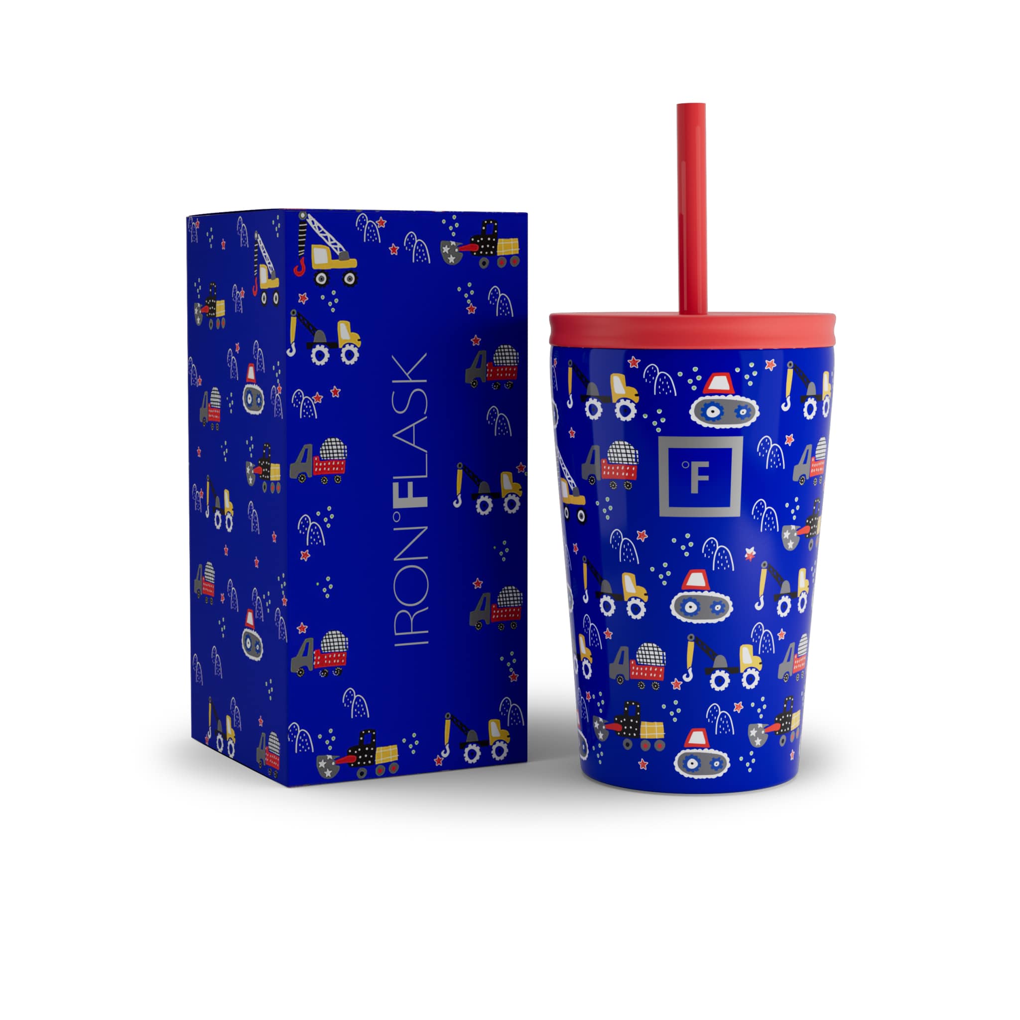 12 Oz Kids Tumblers with Lids and Straws - Insulated Stainless Steel Water Bottles for Boys & Girls - Leakproof, BPA-Free, Perfect for School, Sports & Outdoor Activities