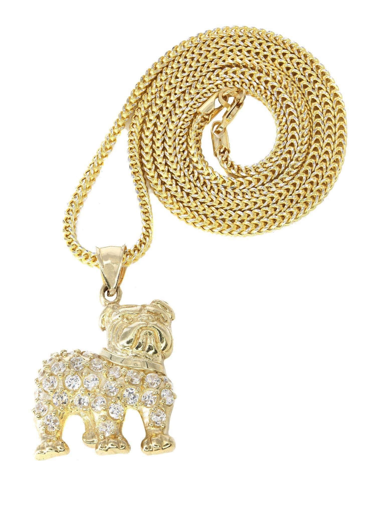 10K Yellow Gold Dog Pendant Necklace for Women & Men - 15.2 Grams Solid Gold Pet Jewelry - Perfect Gift for Dog Lovers & Pet Owners (Birthday, Anniversary, Valentine's Day)