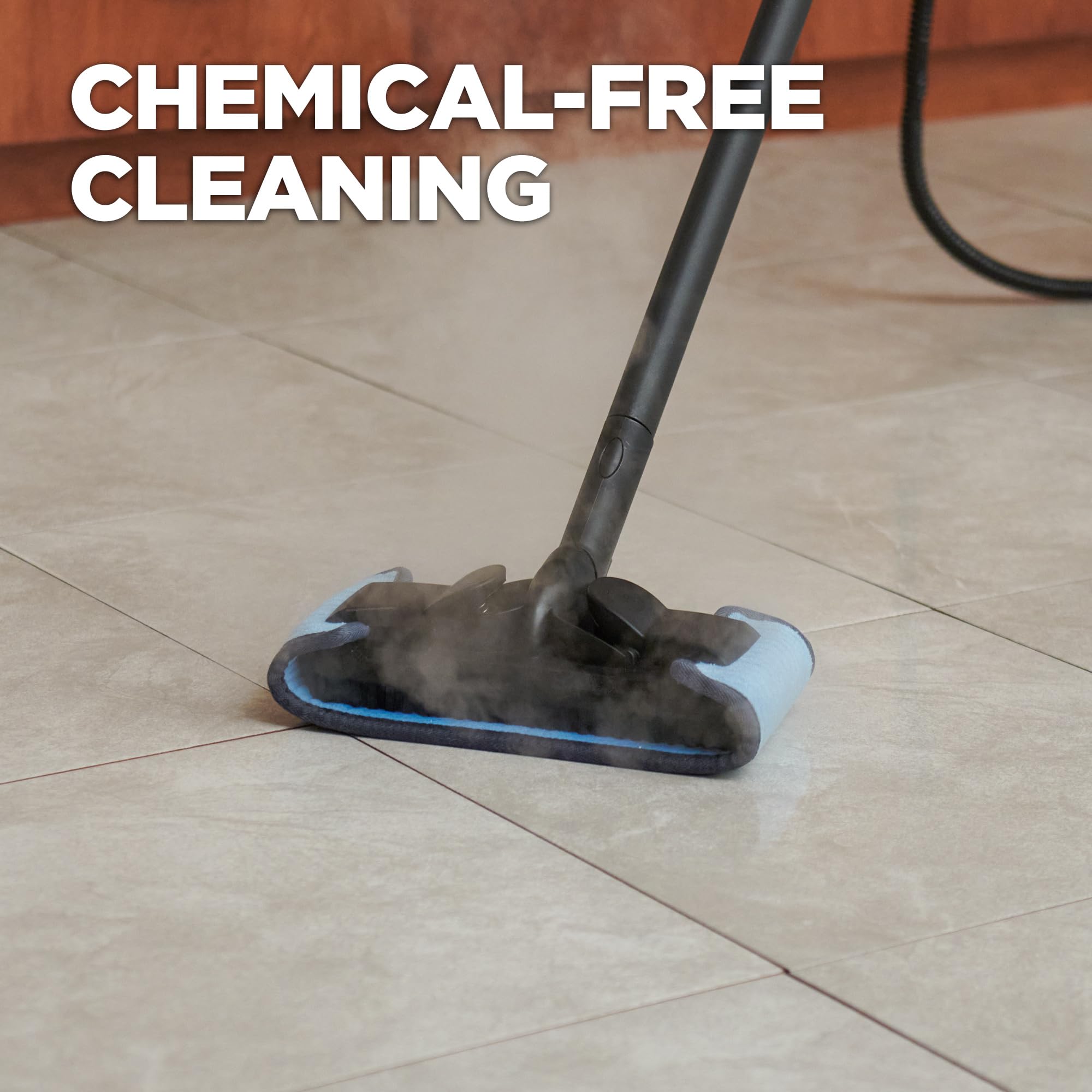 **Wagner Spraytech 915e On-Demand Steam Cleaner & Wallpaper Remover - Multipurpose Power Steamer with 18 Attachments (Including Storage Compartment) - Perfect for Floors, Tiles, Grout, and Home Deep Cleaning**