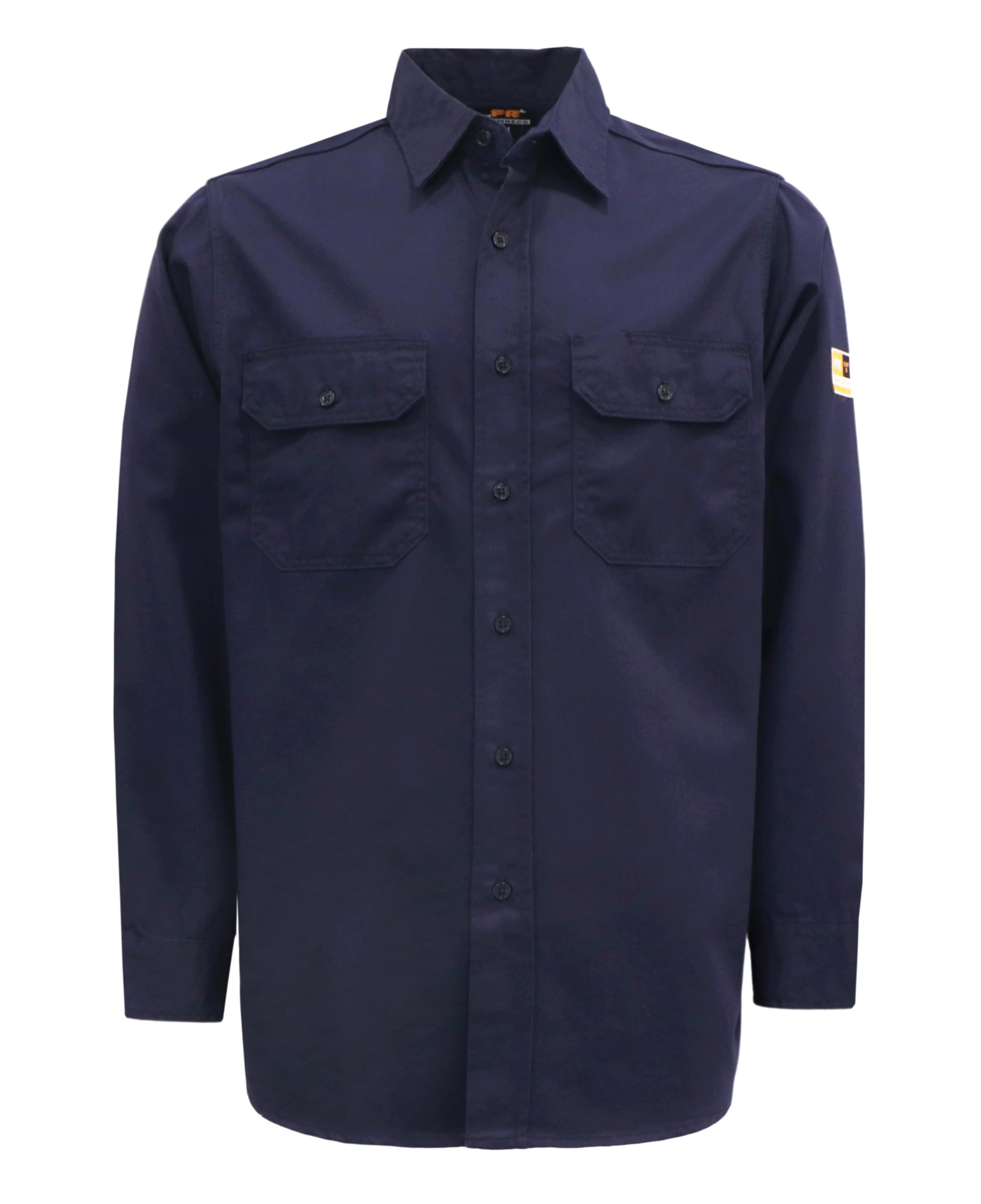 Flame Resistant HRC2 Men's Welding Shirts - KONRECO FR Button Down Shirts for Safety Workwear | Durable & Comfortable for Welding, Construction & Industrial Work