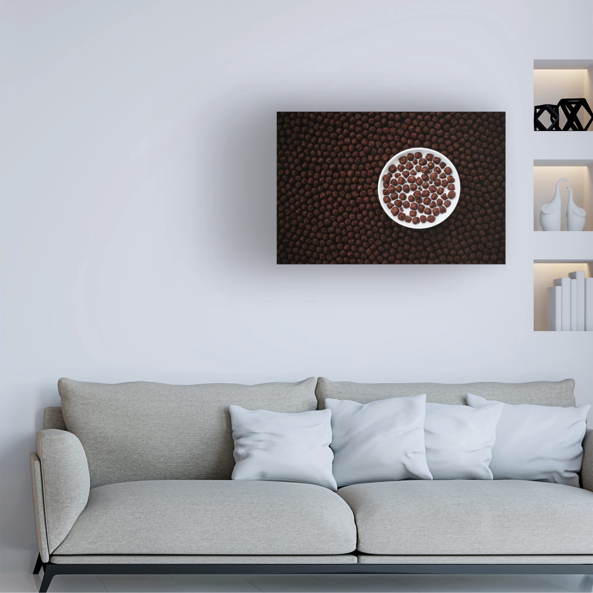 Trademark Fine Art 'Chocolate' Canvas Wall Art by Aleksandrova Karina - Elegant Home Decor for Living Room, Bedroom & Office
