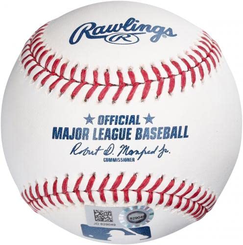 J.D. Davis Oakland Athletics Autographed Baseball with 
