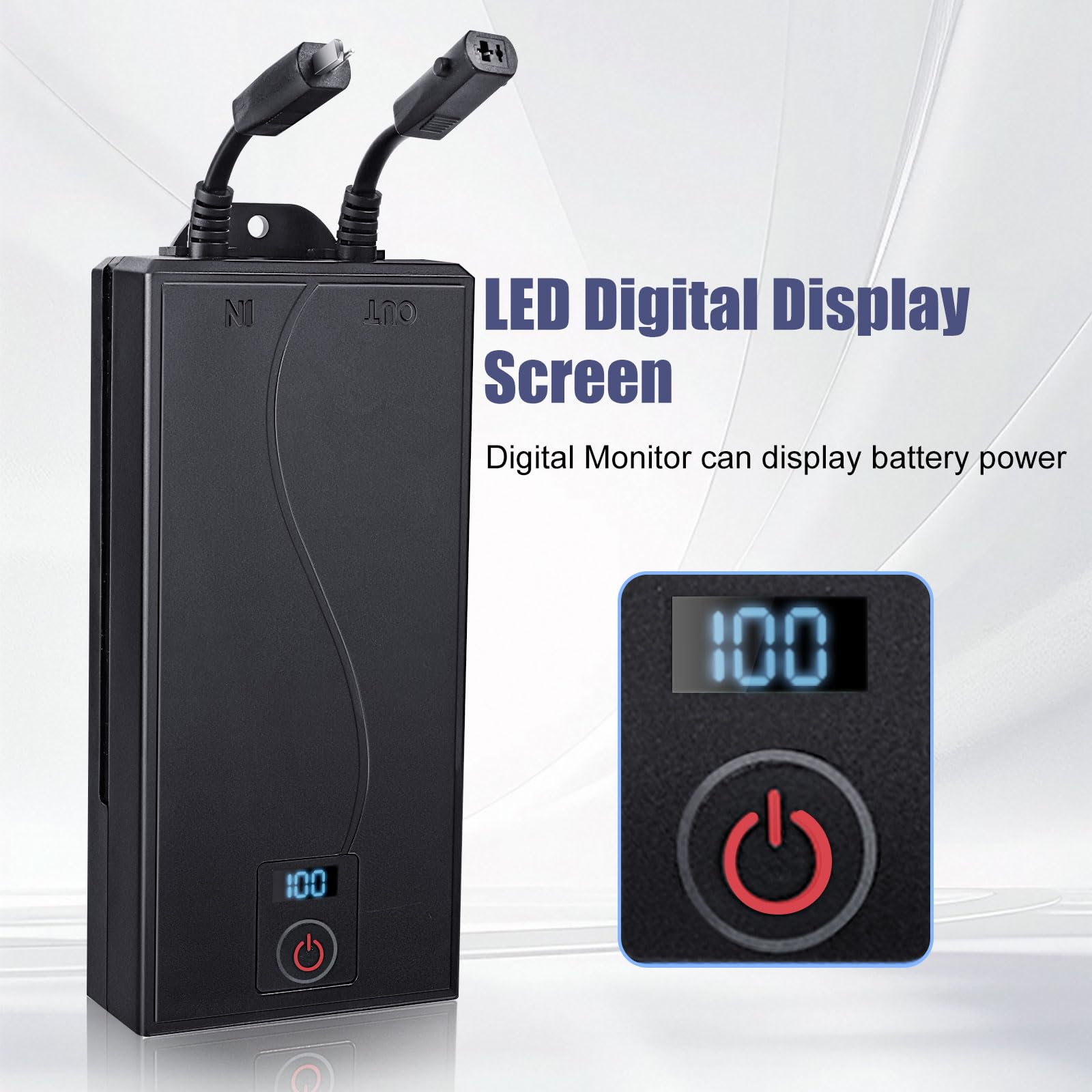 Universal 2500mAh Rechargeable Battery Pack for Electric Recliners - 2-Pin Wireless Power Supply for Sofas, Lift Chairs & Reclining Furniture | Perfect for Home Theater, Living Room & Bedroom Comfort