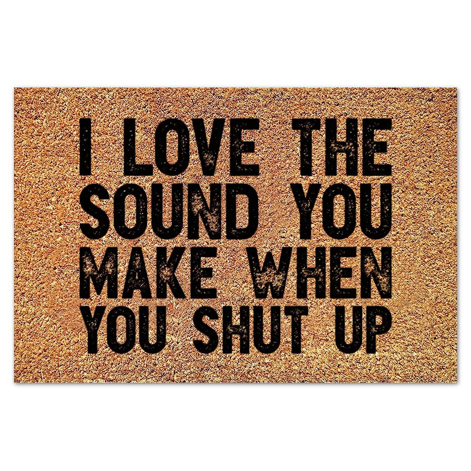 Personalized Monogram Coir Doormat 16