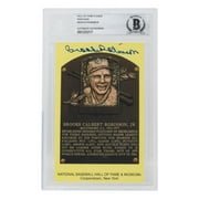 Brooks Robinson Autographed Baltimore Orioles Hall of Fame Plaque Postcard - BAS 117 - Certified & Slabbed Collectible for Baseball Fans & Memorabilia Enthusiasts - Perfect for Display, Gifts, and Sports Collections