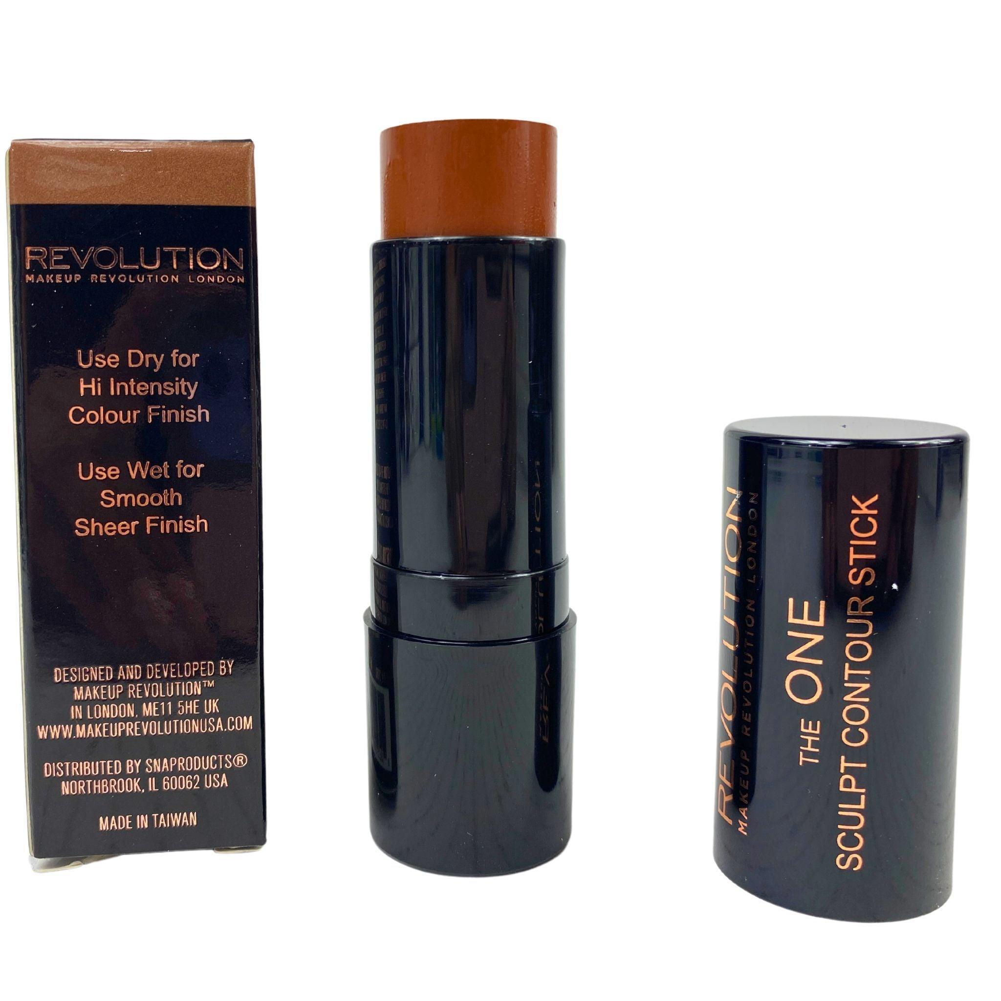 Revolution The One Sculpt Contour Stick - Creamy Contour & Highlight Makeup Stick for Face Definition - 0.42oz (36 Pcs Bulk Lot) - Perfect for Professional Makeup Artists & Beauty Enthusiasts
