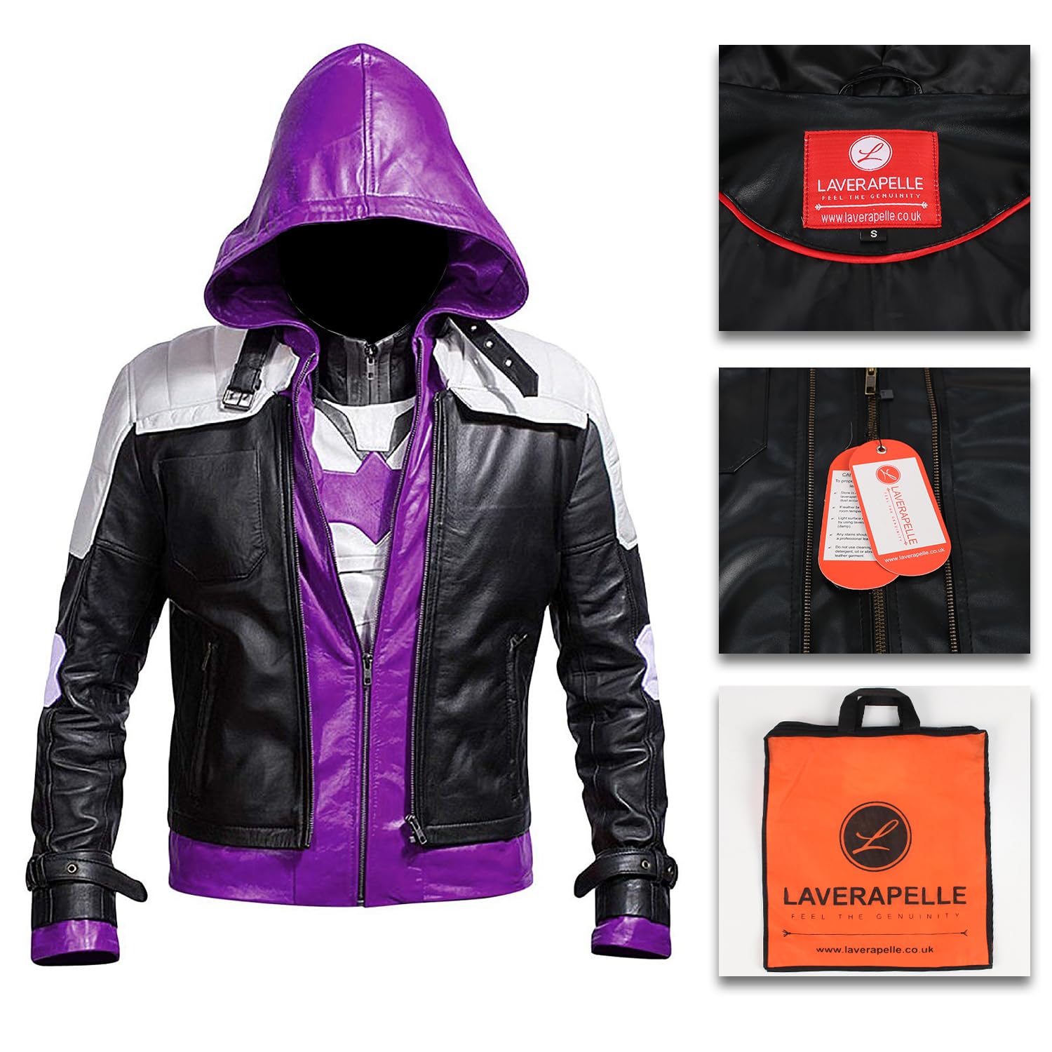 Stylish Purple Hooded Vest Jacket 2-in-1 for Men - Small Size | Trendy Streetwear & Outdoor Layering