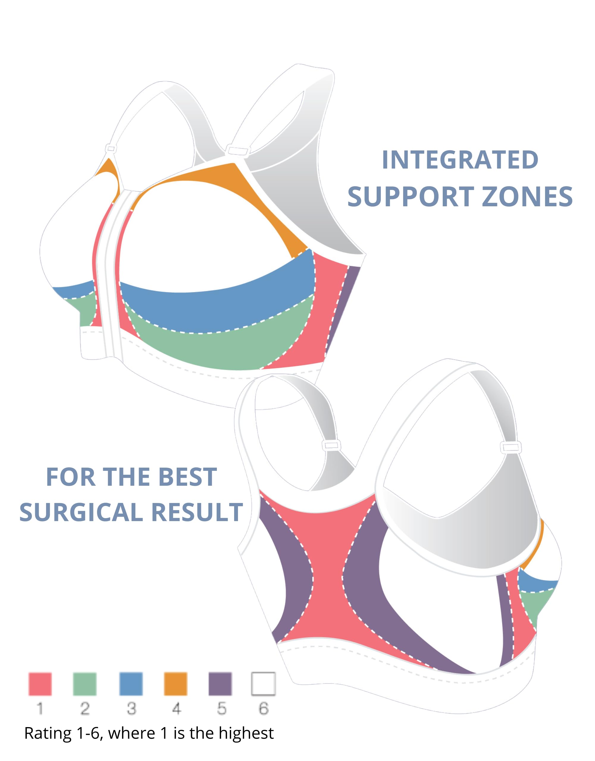Bella Front Closure Comfort Sleep Bra #3212 - Wireless Support for Women, Soft Cotton Lounge & Nightwear - Perfect for Relaxing, Sleeping & Post-Surgery Recovery
