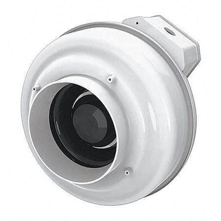 4 Inch Inline Centrifugal Duct Fan - High CFM Ventilation Blower for HVAC, Grow Tents, Hydroponics & Home Air Circulation
