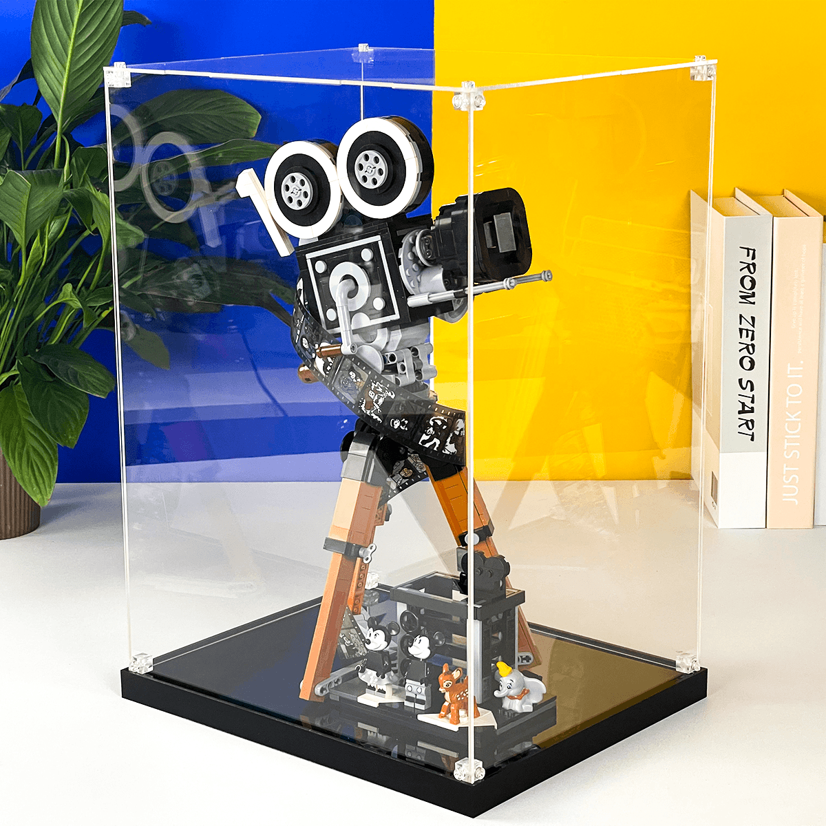 LEGO Walt Disney Tribute Camera 43230 Display Case - Premium Acrylic Showcase for Collectible LEGO Sets - Perfect for Home Decor, Office Display & Gift Giving