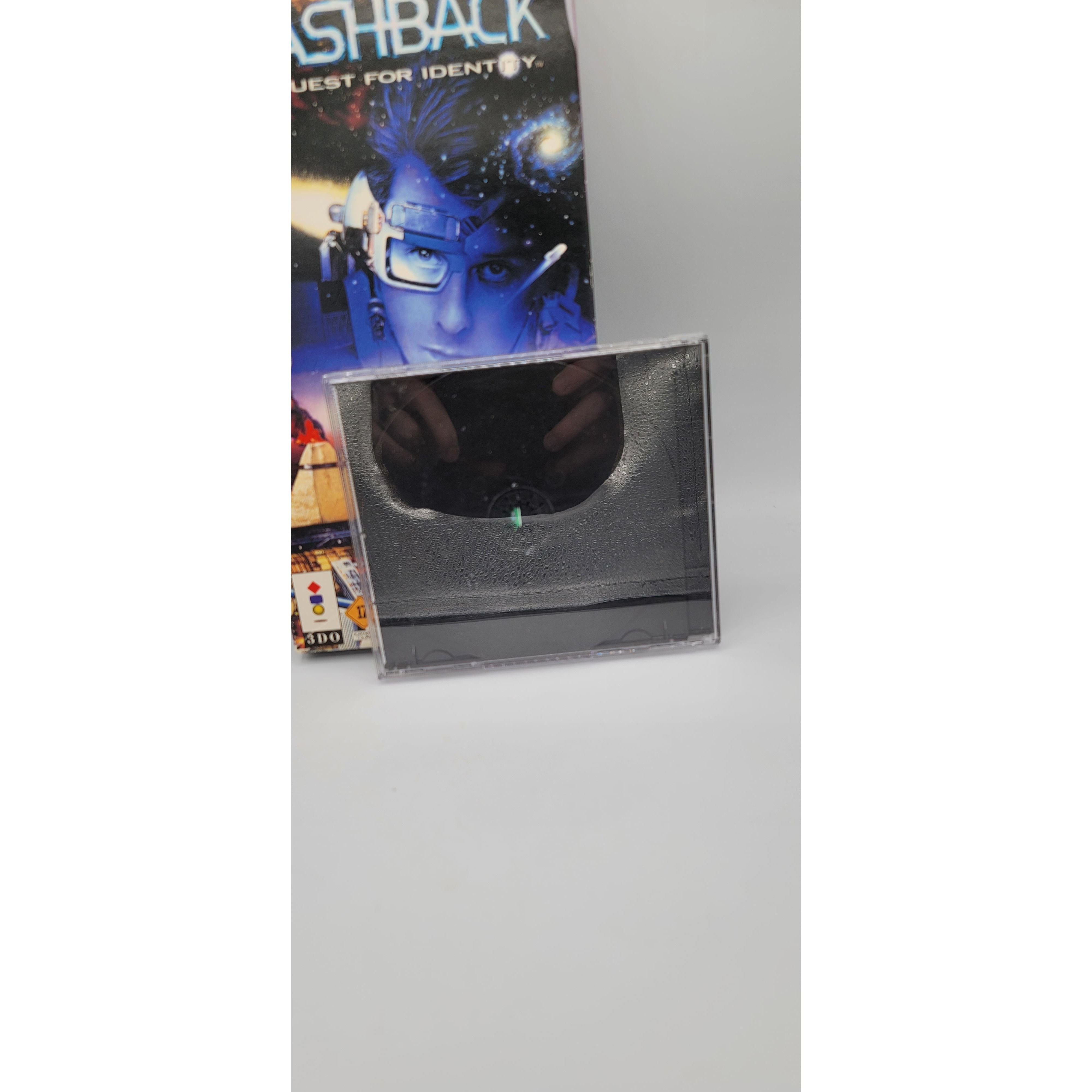 3DO Flashback The Quest for Identity Retro Video Game (Long Box) - Classic 90s Action Adventure Game for Collectors & Nostalgic Gamers