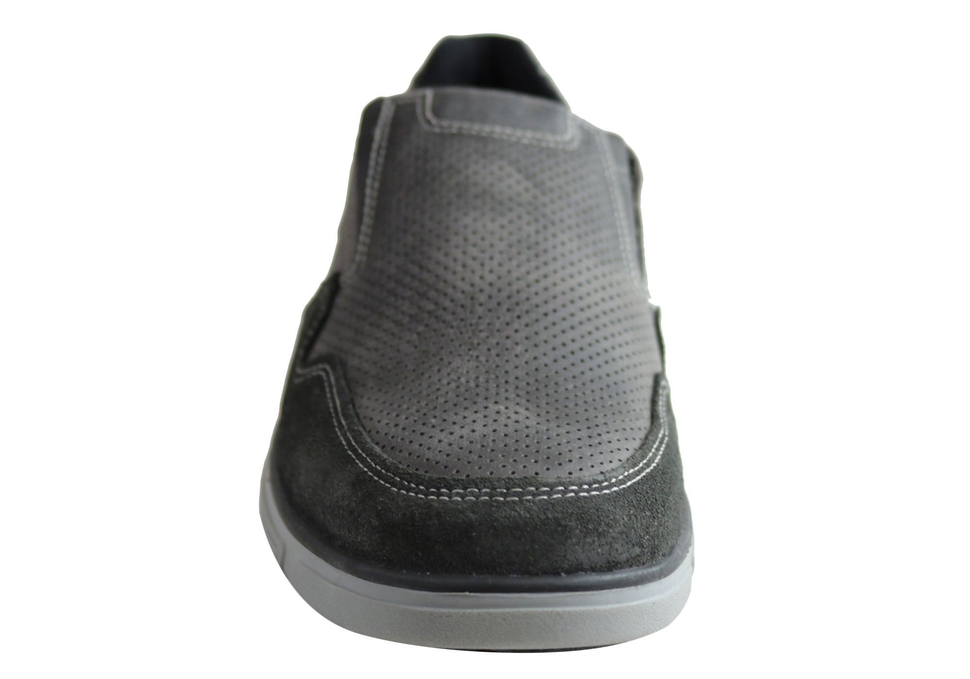 Premium Men's Leather Slip-On Loafers - Comfortable Casual Shoes Handcrafted in Brazil - Perfect for Office, Travel & Everyday Wear