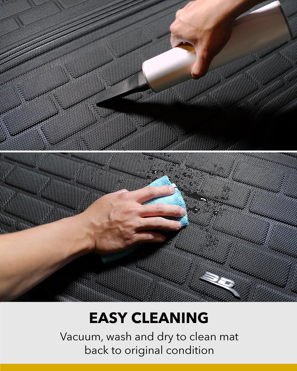 3D MAXpider Kagu Custom Fit Cargo Liner for BMW X4 (G02) 2019-2025 - Premium Black Trunk Mat, Waterproof & Anti-Slip Protection - Perfect for Road Trips, Groceries & Pet Transport