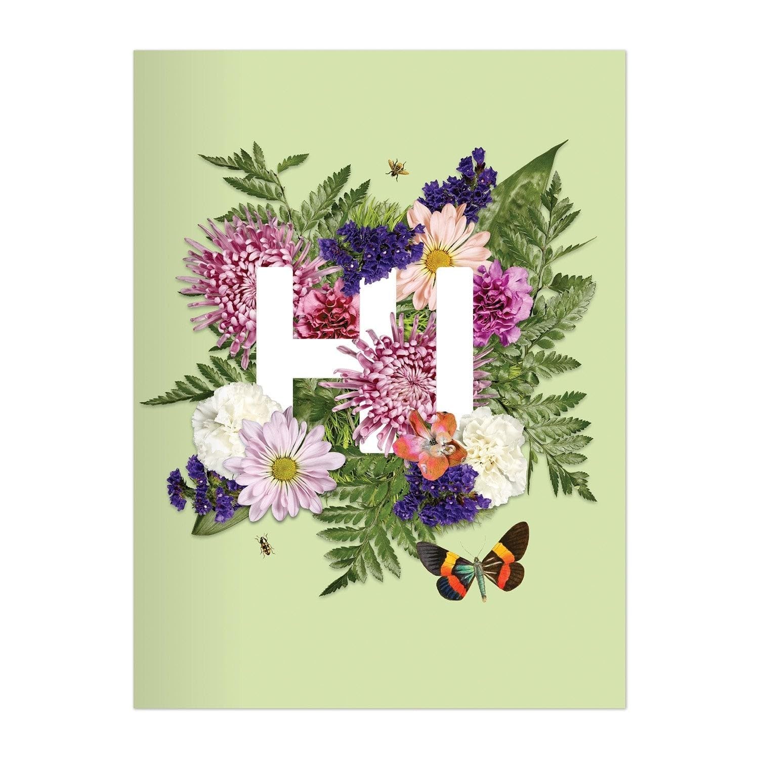 Say It With Flowers Greeting Card Set - 20 Assorted Floral Notecards with Envelopes | Perfect for Thank You Notes, Birthday Wishes & Special Occasions