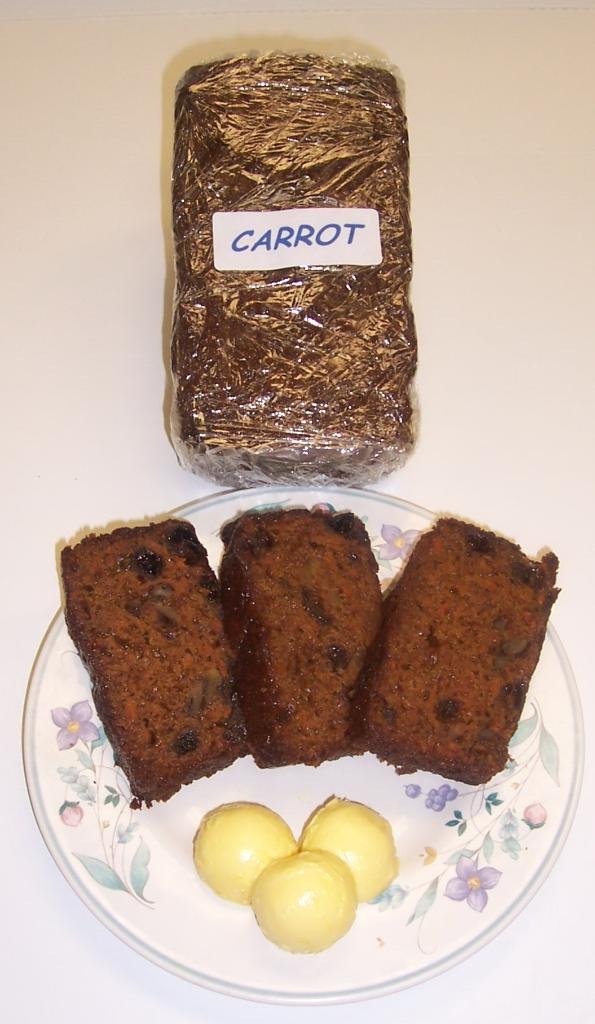 Scott's Cakes Carrot Bread - Fresh Baked, Moist & Delicious 1 Loaf (16oz) - Perfect for Breakfast, Snacks & Gifts | Gluten-Free Option Available