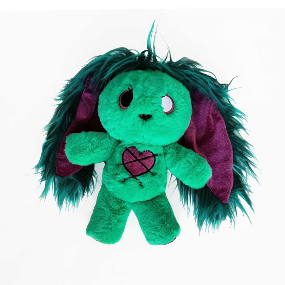 Plushie Dreadfuls Envy Rabbit - Soft Stuffed Animal Toy for Kids, Unique Emotional Support Plush, Perfect for Gifts, Cuddling, and Anxiety Relief